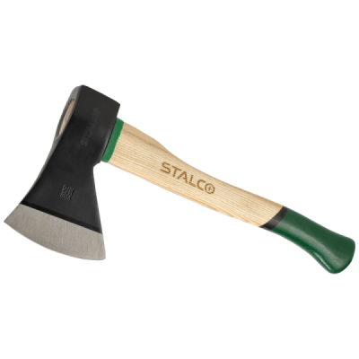 Sekera s drevenou násadou...