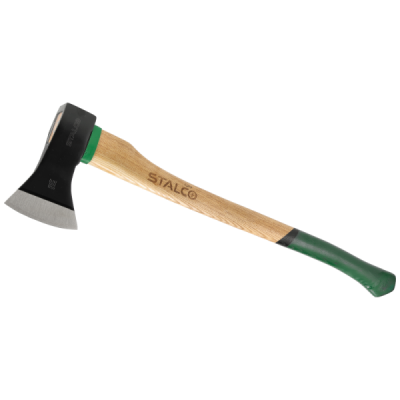 Sekera s drevenou násadou...