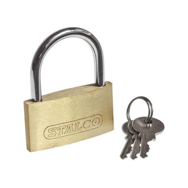 Zámok visiaci mosadzný 40 mm 1/12/300